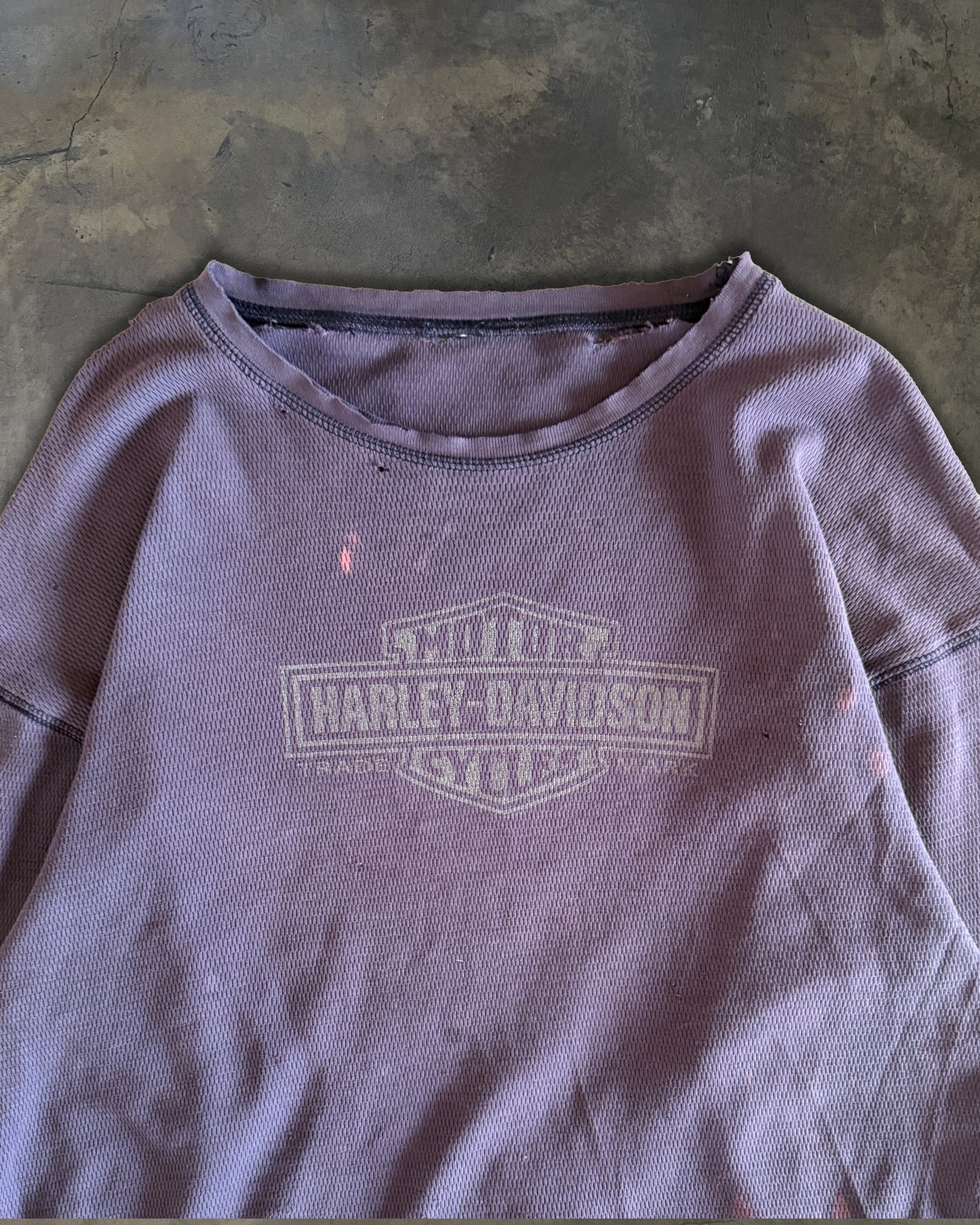 VINTAGE HARLEY DAVIDSON THRASHED THERMAL