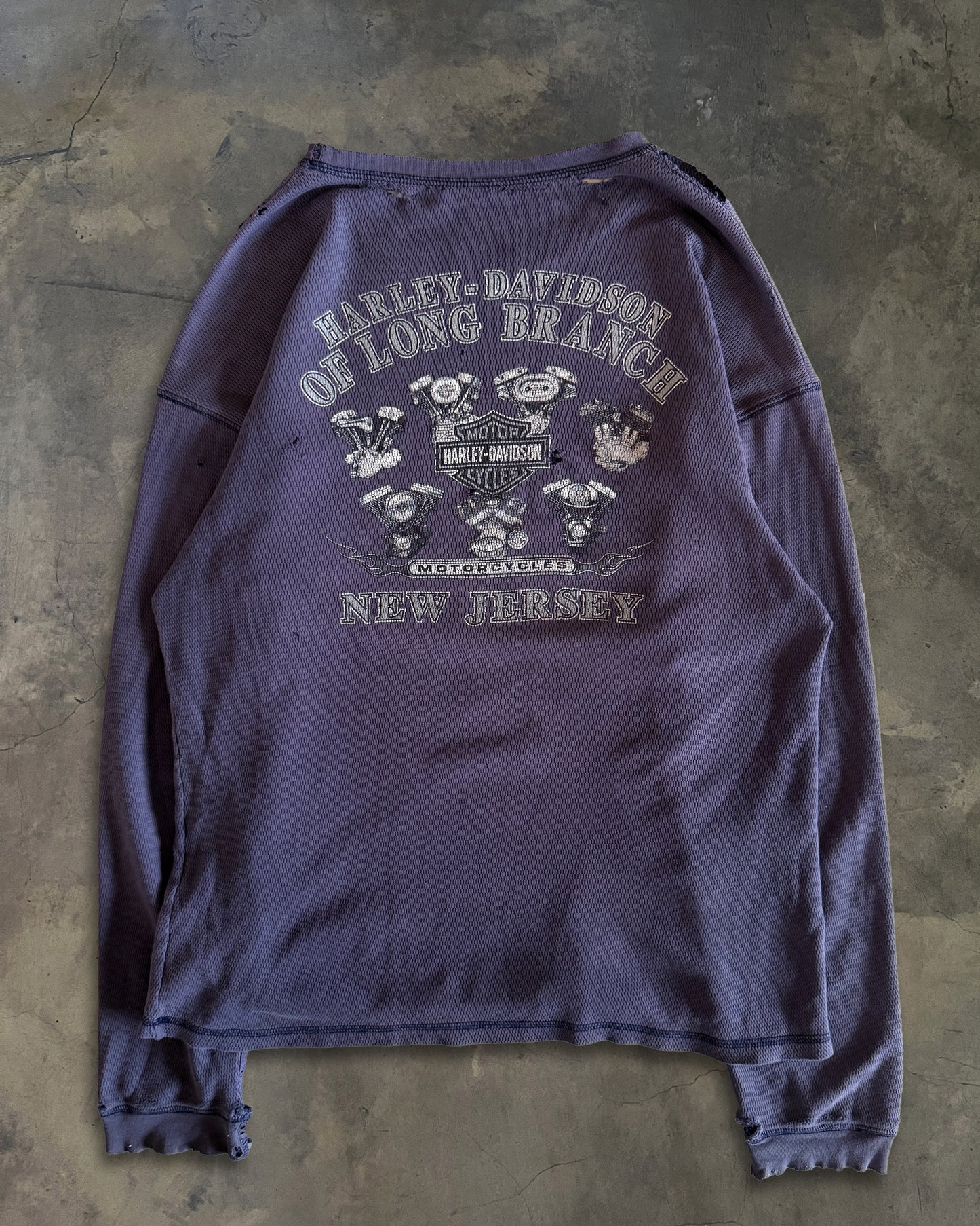 VINTAGE HARLEY DAVIDSON THRASHED THERMAL