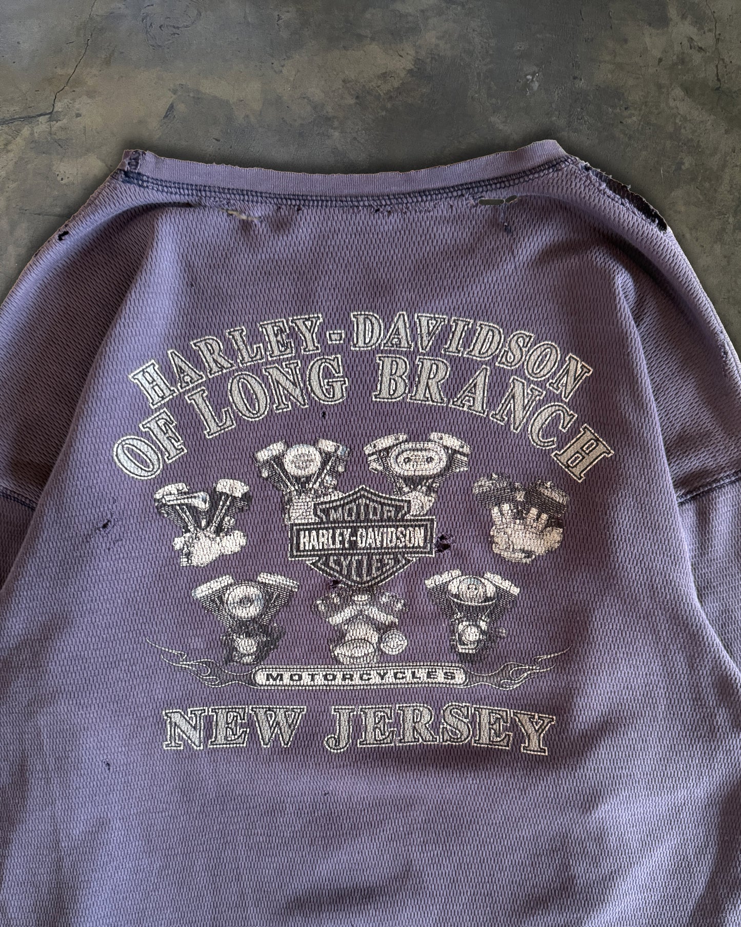 VINTAGE HARLEY DAVIDSON THRASHED THERMAL