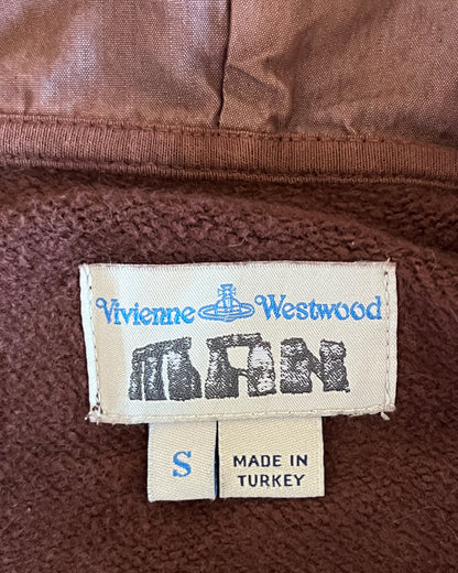 VINTAGE VIVIENNE WESTWOOD RAGLAN ORB ZIP UP HOODIE