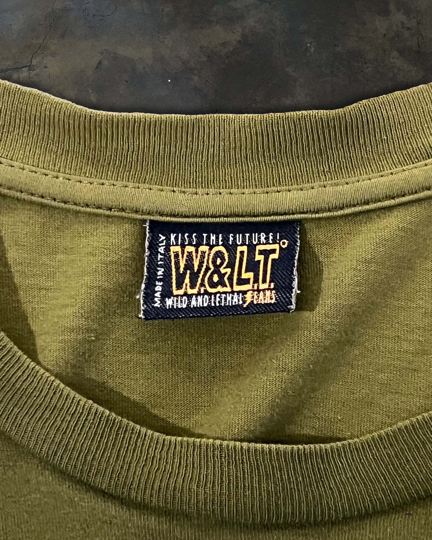W&LT KISS THE FUTURE SS1999 EARTHLING TEE