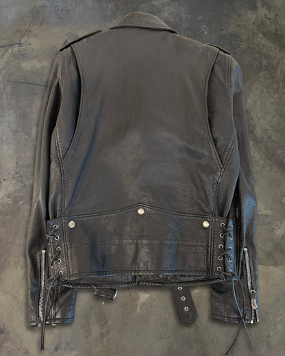 SAINT LAURENT SS2016 RUNWAY SURF SOUNDS SNAKE FRINGE JACKET