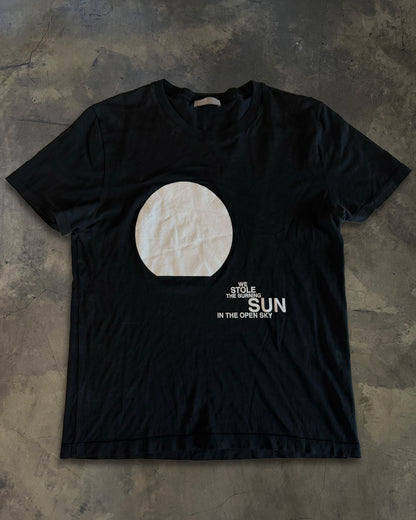 DIOR HOMME SS2006 RUNWAY "WE STOLE THE SUN" T SHIRT