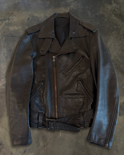 YOHJI YAMAMOTO FW2013 HORSE LEATHER BIKER JACKET