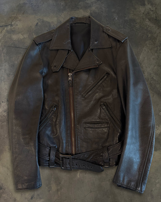 YOHJI YAMAMOTO FW2013 HORSE LEATHER BIKER JACKET