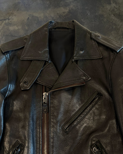 YOHJI YAMAMOTO FW2013 HORSE LEATHER BIKER JACKET