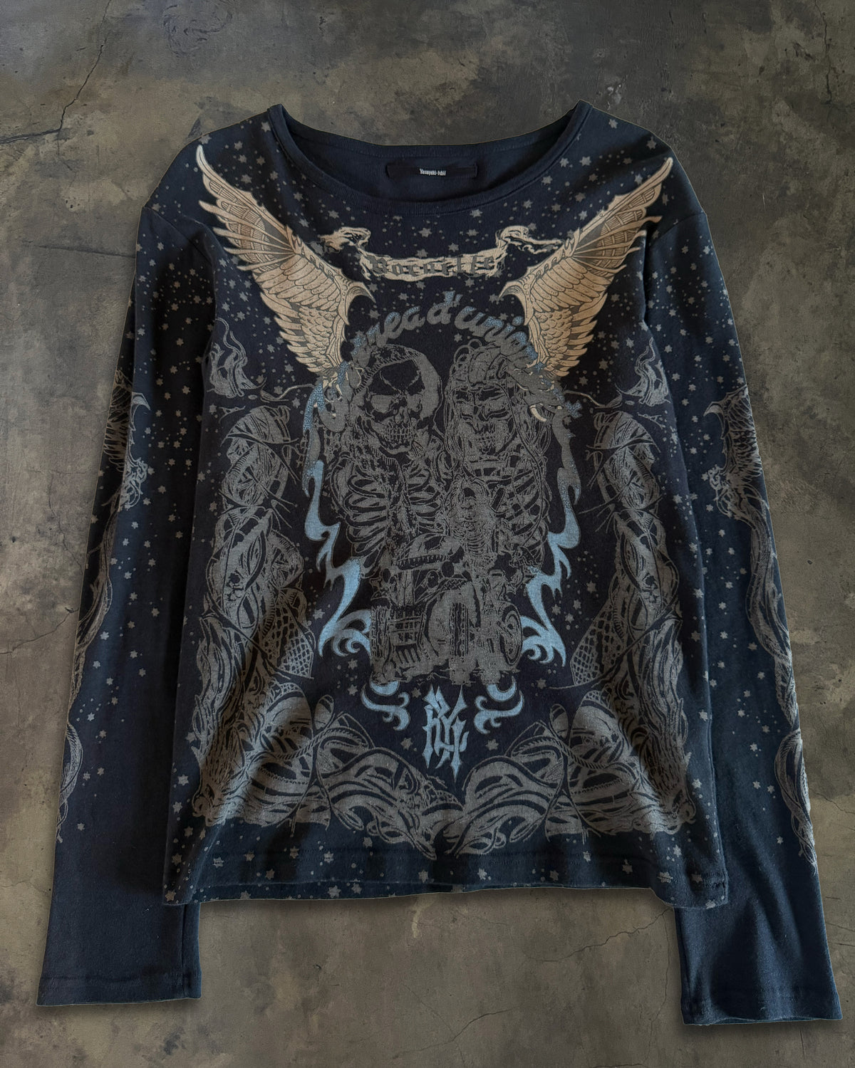 YASUYUKI ISHII TATTOO GRAPHIC LONG SLEEVE
