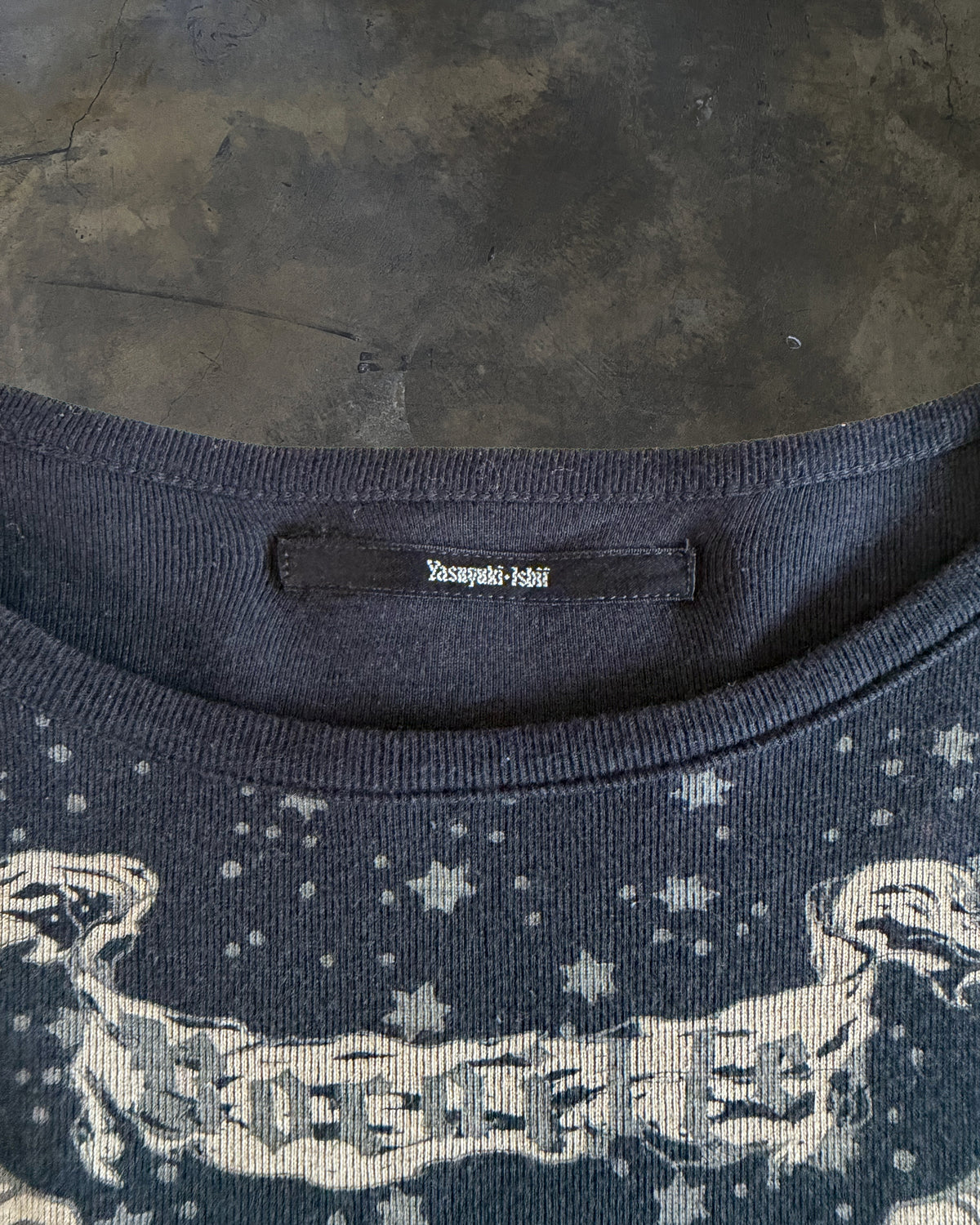 YASUYUKI ISHII TATTOO GRAPHIC LONG SLEEVE