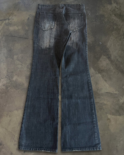 YASUYUKI ISHII FLARED CLAWMARK DENIM