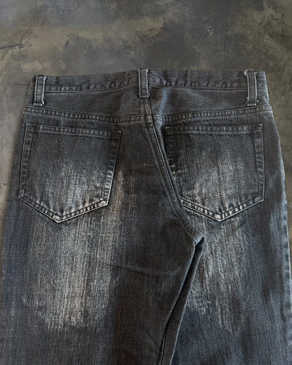 YASUYUKI ISHII FLARED CLAWMARK DENIM