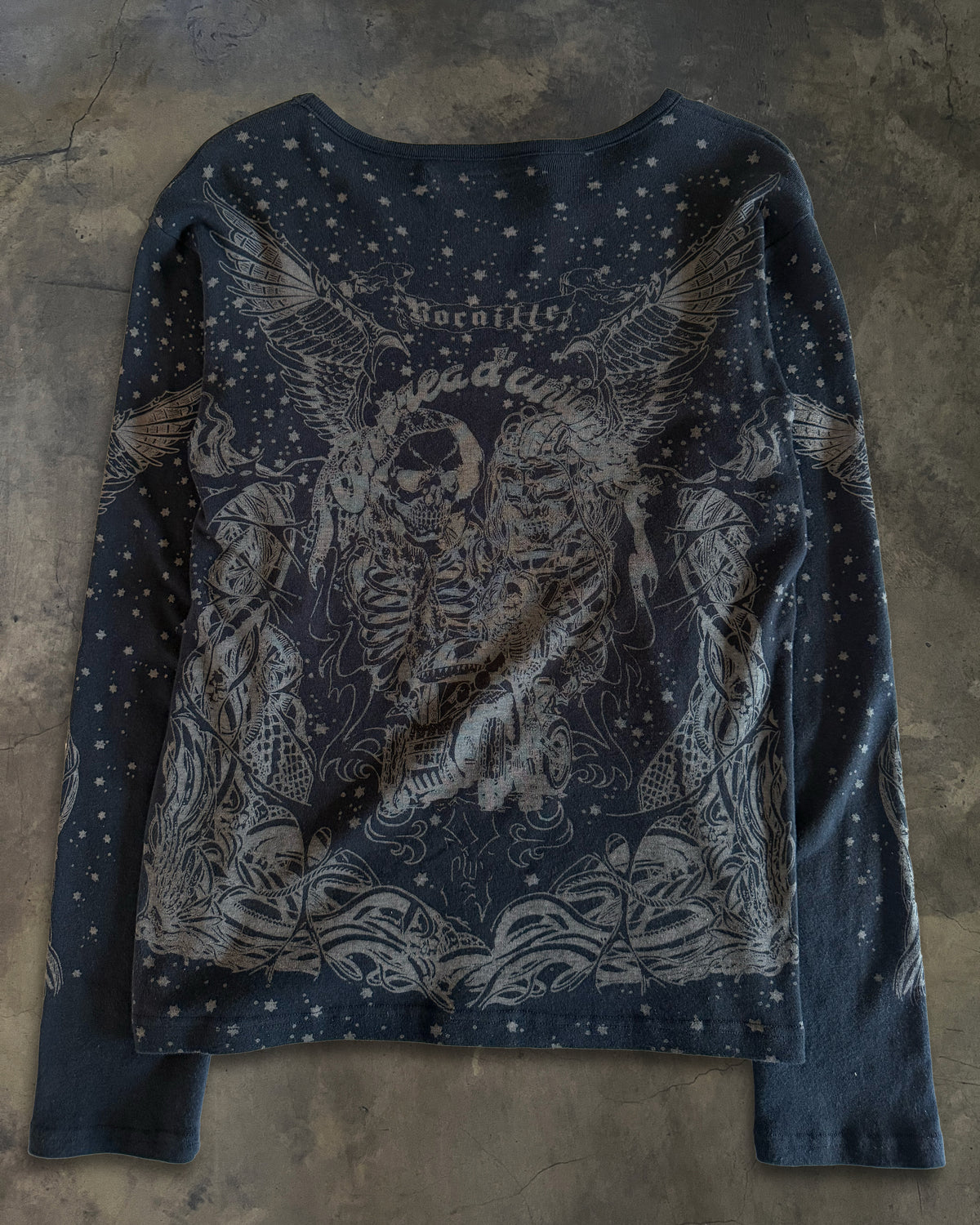 YASUYUKI ISHII TATTOO GRAPHIC LONG SLEEVE