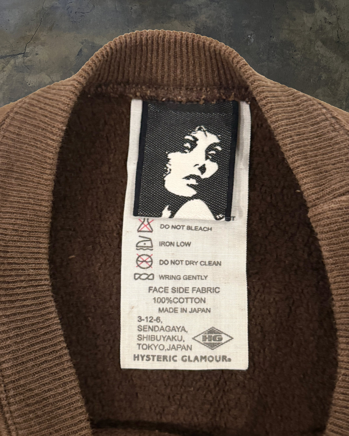 HYSTERIC GLAMOUR ' THE HYSTERIC TIMES' SWEATSHIRT