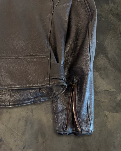YOHJI YAMAMOTO FW2013 HORSE LEATHER BIKER JACKET