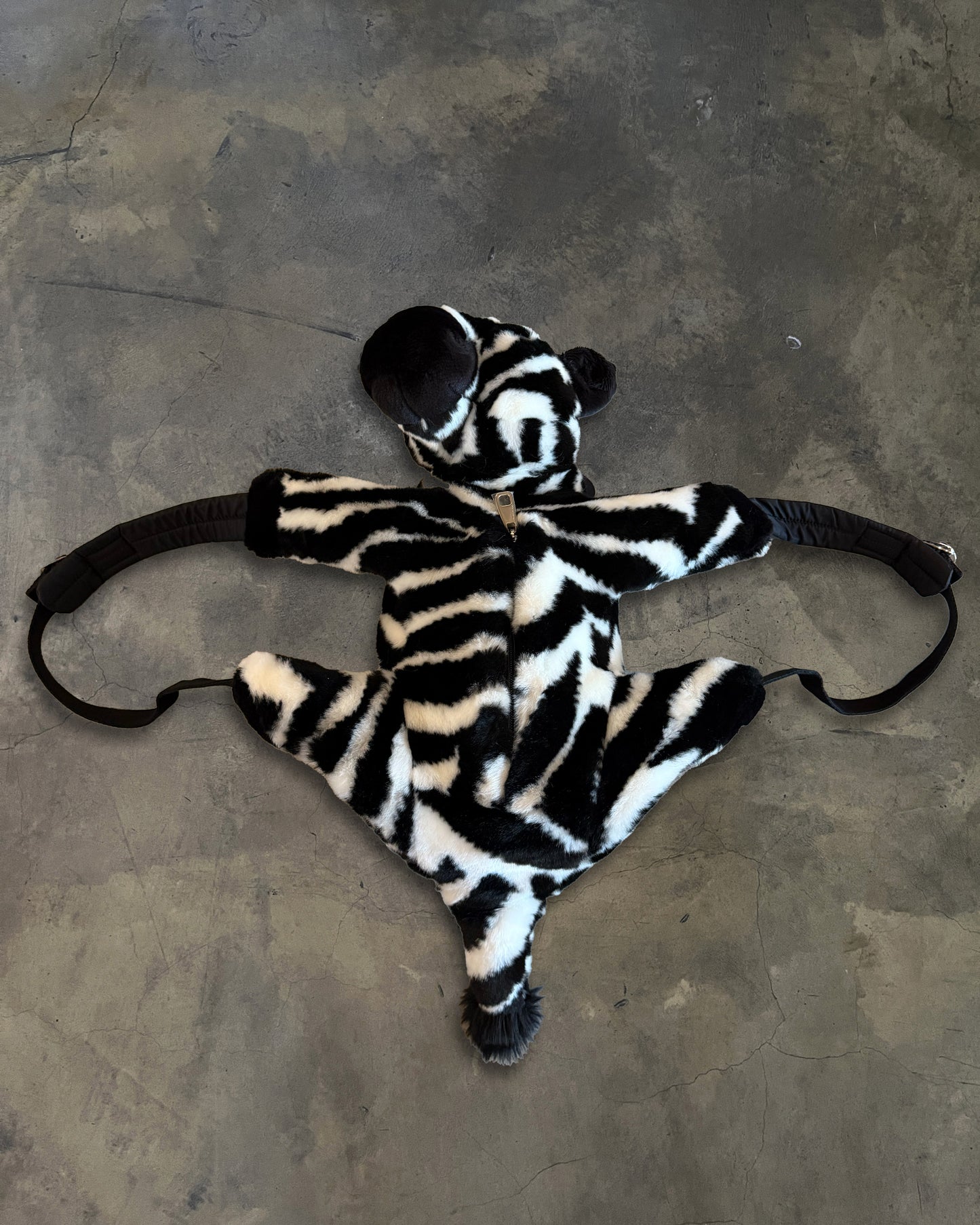 DOLCE GABANNA AW2017 ZEBRA BACKPACK
